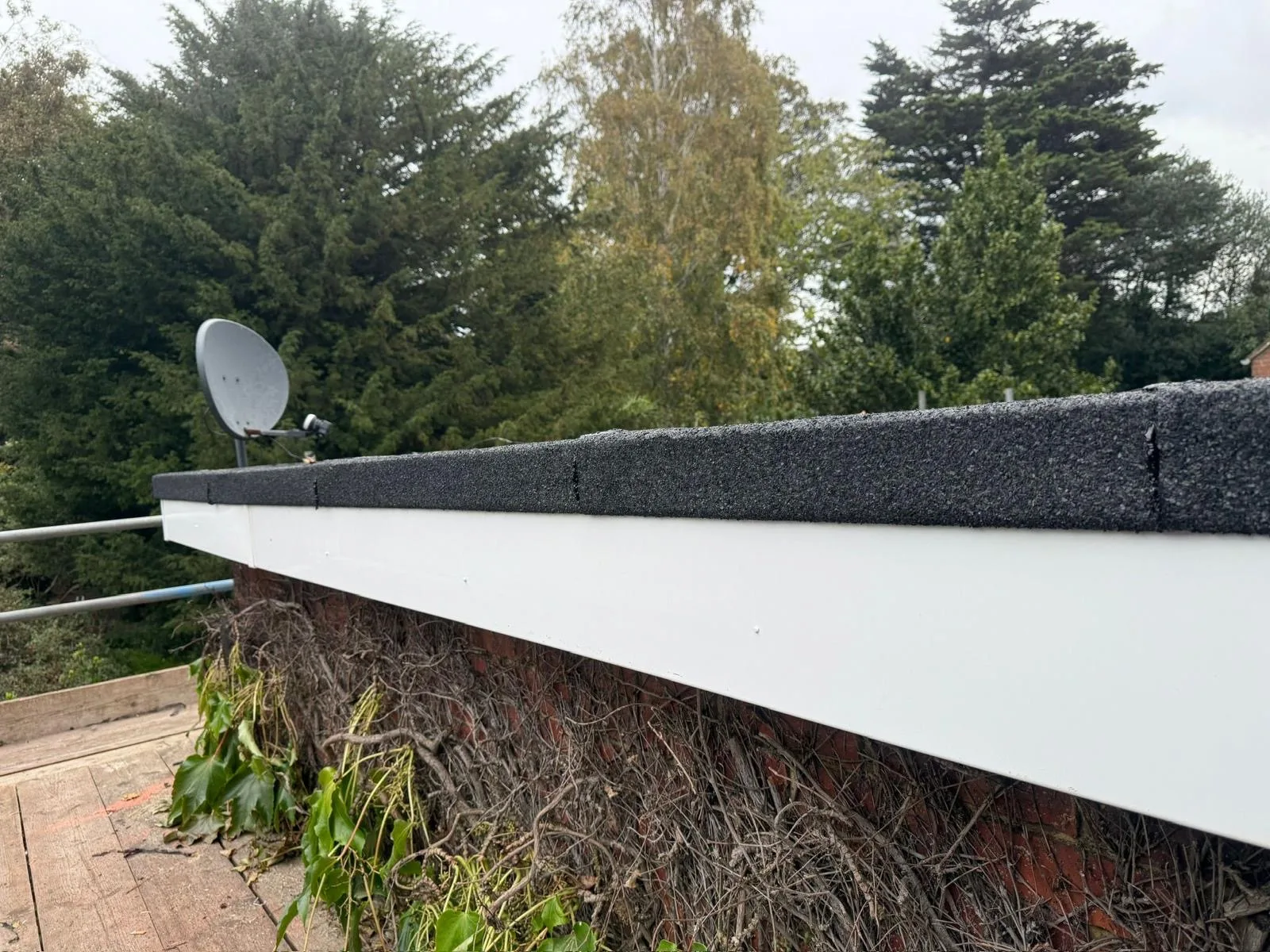EPDM rubber flat roof installation on a UK home extension